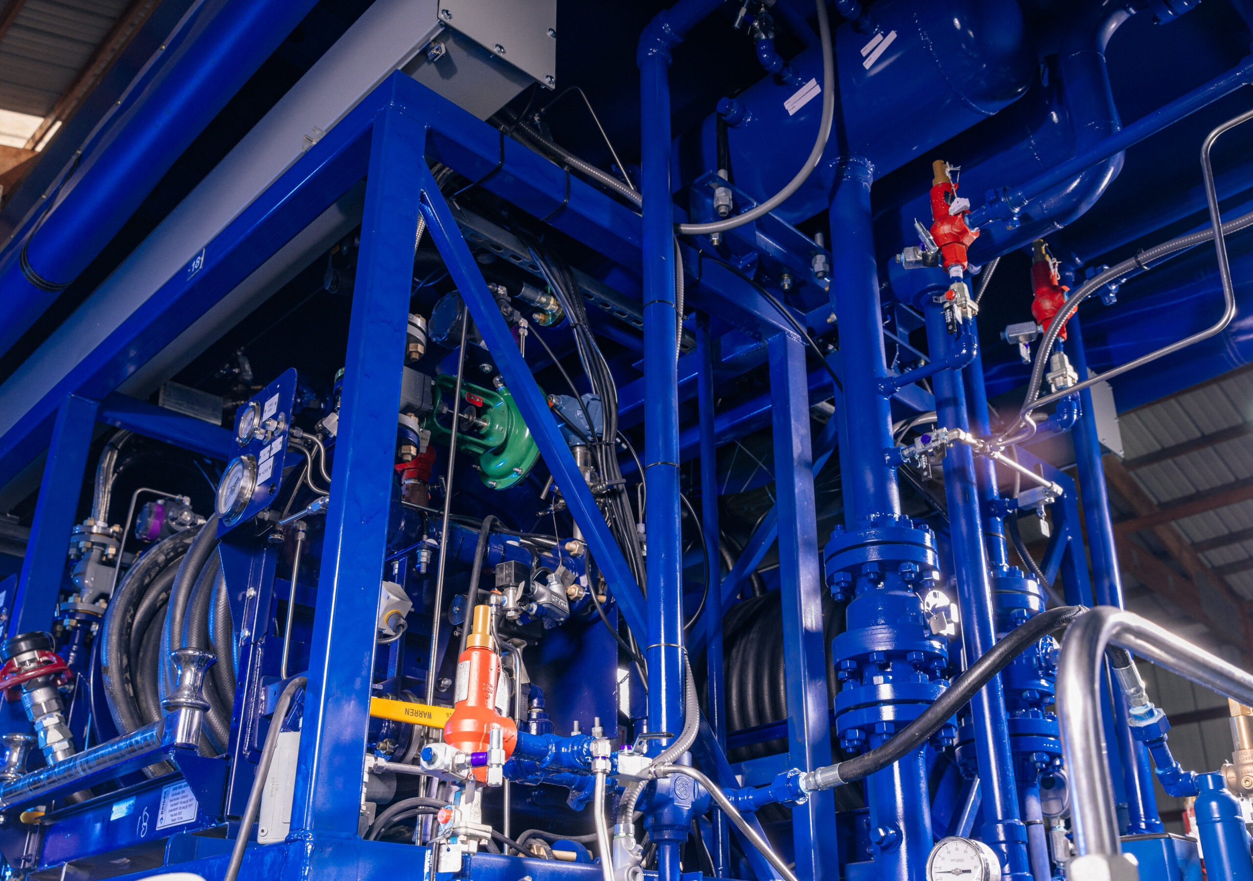 Nacelle Solutions well kickoff compression equipment on site