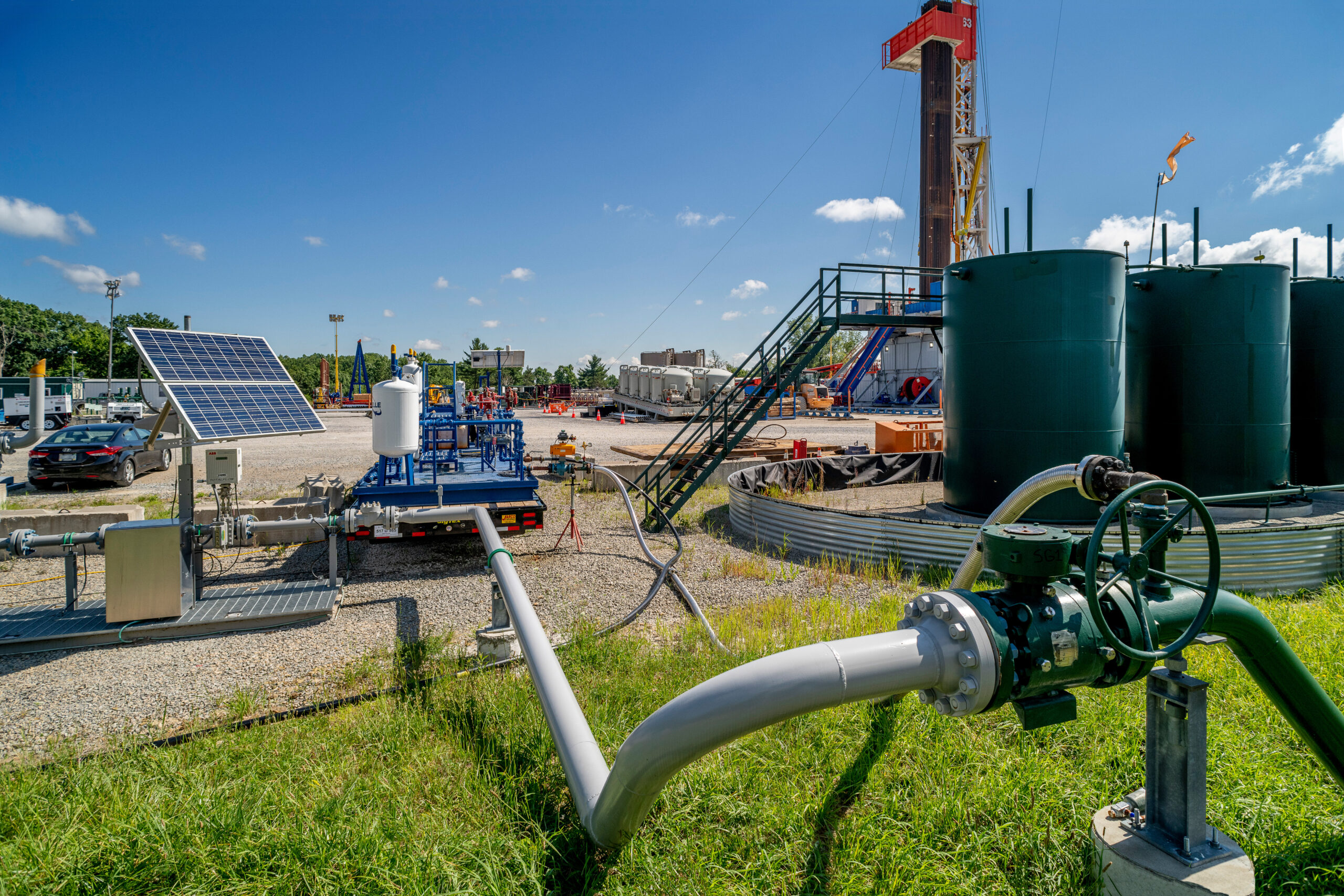 Nacelle Solutions large-scale field gas solutions engineering site